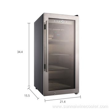 Compressor temperature controlled beef refrigerator